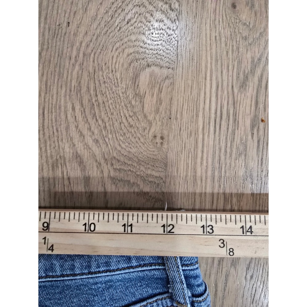 AGOLDE Riley High Rise Straight Jeans Light Wash Distressed‎ Size   25 - Picture 7 of 10